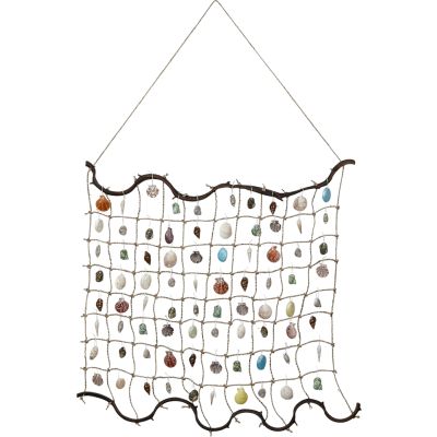 Assorted Shells Wall Decor Hanger 30x24"