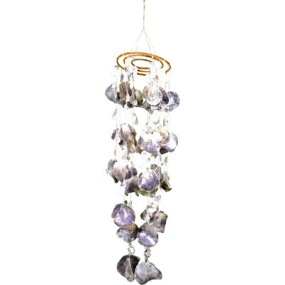 Placuna Shell Chandelier 12x36"