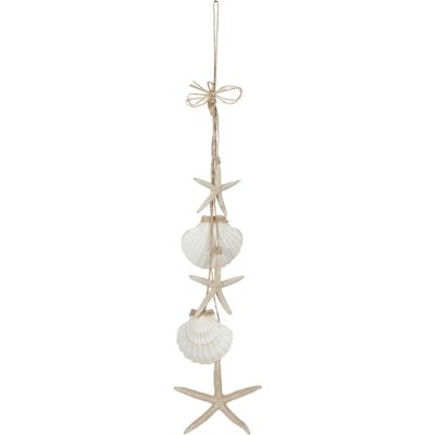 Irish Deep & White Starfish Mobile 27"