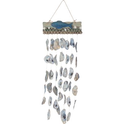 Fish Board & Oysters Wall Hanger 23"